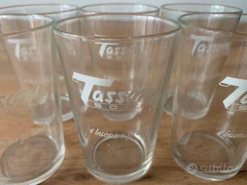 Tassoni - Set 6 bicchieri vintage