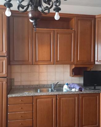 cucina in legno massello 