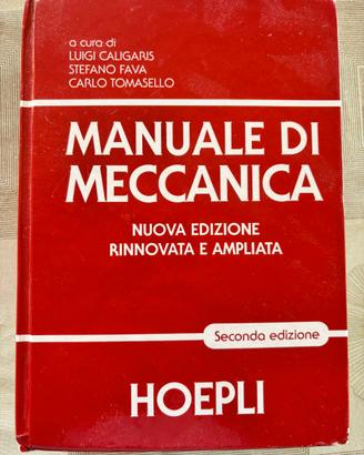 MANUALE DI MECCANICA