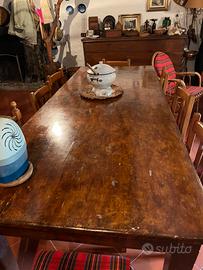 Tavolo legno rettangolare