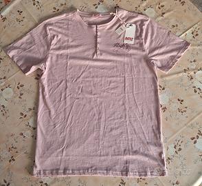 T-Shirt Maglia Cin Bottoni Rifle M