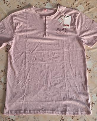 T-Shirt Maglia Cin Bottoni Rifle M