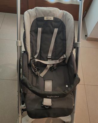 trio Inglesina grigio + base isofix