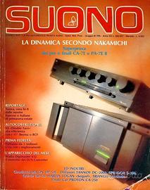 rivista SUONO numero 206/207 luglio agosto 1990