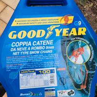 Catene neve Goodyear "G9",auto 9 mm, Misura 100
