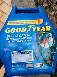 Catene neve Goodyear "G9",auto 9 mm, Misura 100