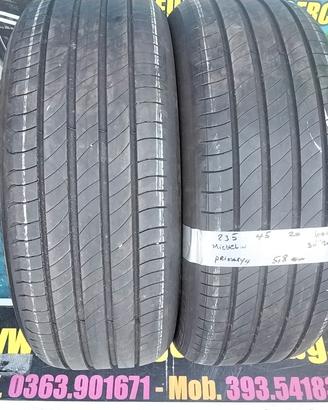 2 gomme usate michelin 235 45 20 100v estive 