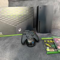 Xbox Series X 1Tb Completa 3 Giochi Base Ricarica