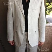 Completo giacca/pantalone lino conbipel