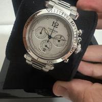 CARTIER PASHA 2113 CHRONO/38MM/TOP CONDITION