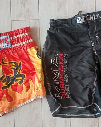 pantaloncini kickboxing muay thai  mma