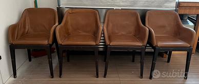 Poltroncine in pelle