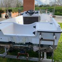 Barca mt450 con carrello