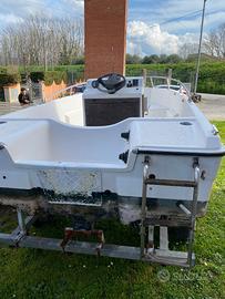 Barca mt450 con carrello