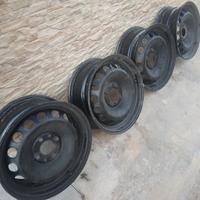 set 4  pezzi  cerchi originale fiat  per fiat pand