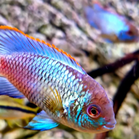 Andinoacara pulcher neon blue