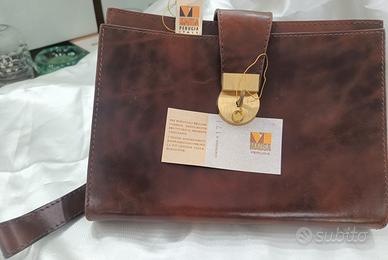 Borsa di mano vera pelle 