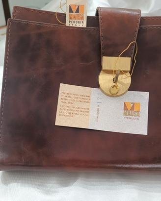Borsa di mano vera pelle 