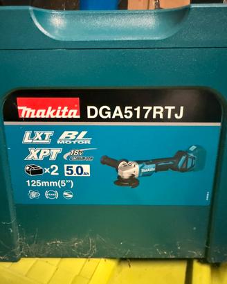Smerigliatrice makita DGA517RTJ