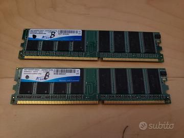 Memoria DDR AD1400001GOU ADATA 1GB PC3200 400MHz C