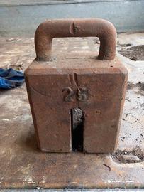 peso o zolla da  kg 25