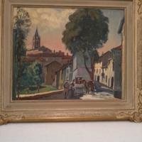 Quadro PINO ROASIO ( Paesaggio olio 60 x 50 )