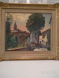 Quadro PINO ROASIO ( Paesaggio olio 60 x 50 )