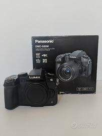 Panasonic LumixG80-21.8k scatti Unico proprietario