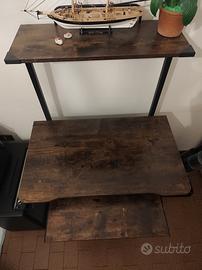 scrivania gaming PC console