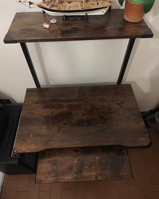 scrivania gaming PC console