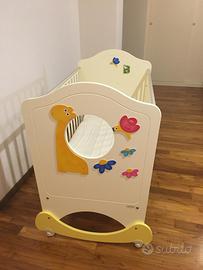 Lettino giraffa azur