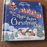 Usborne pop-up”The night before Christmas”inglese