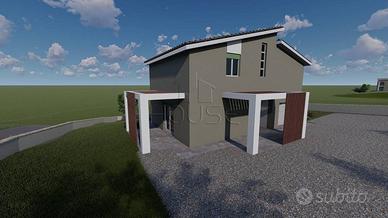 Casa indipendente di 100 m² con 4 locali e box aut