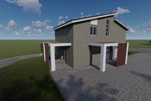 Casa indipendente di 100 m² con 4 locali e box aut