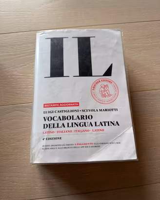 IL vocabolario di Latino dizionario