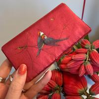 Porta aghi, fine ottocento, seta dipinta