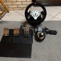 Volante Mars Gaming con pedaliera e cambio