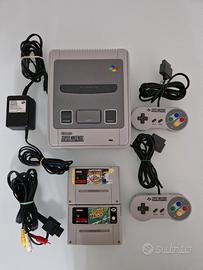 Console Super Nintendo SNES Versione Pal 