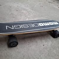 Skate elettrico Momo con batteria da sostituire