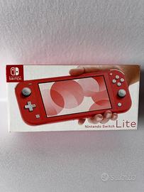Nintendo Switch Lite Rosa Completa con Scatola