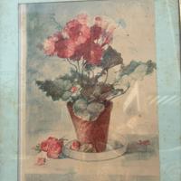 Dipinto vaso di fiori