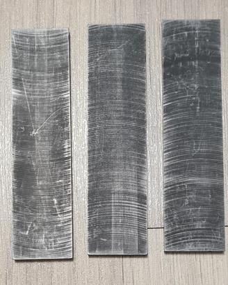 5 Blocchi Grafite Elettrodi 100x25x5mm Rettangolar