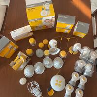 Tiralatte Medela Swing Maxi super accessoriato