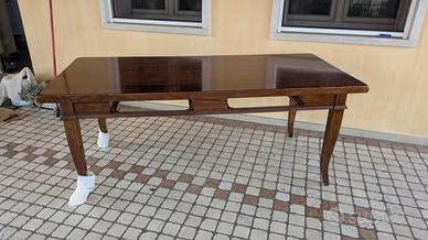 Tavolo legno massello misura 200x90 cm