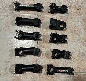 Attacchi manubrio in Alluminio e Acciaio