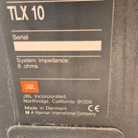 casse acustiche  jbl tlx 10