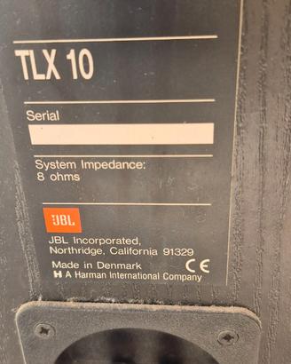 casse acustiche  jbl tlx 10