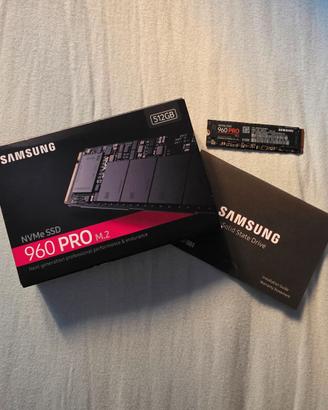 Samsung 960 PRO M.2 512GB NVMe SSD