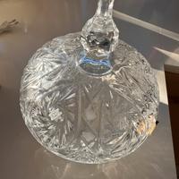 Portadolci in cristallo