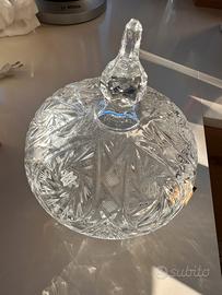 Portadolci in cristallo